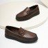 Pierre Cardin Men's Leather Business Loafers Y21G199H